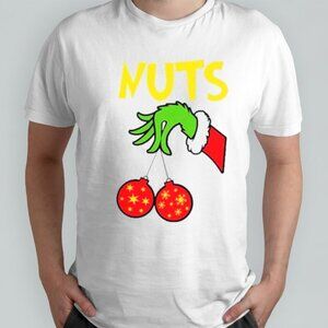 Grinch Christmas Couples Nuts Baby Shirt Funny Holiday Meme Matching Gift Tee 81